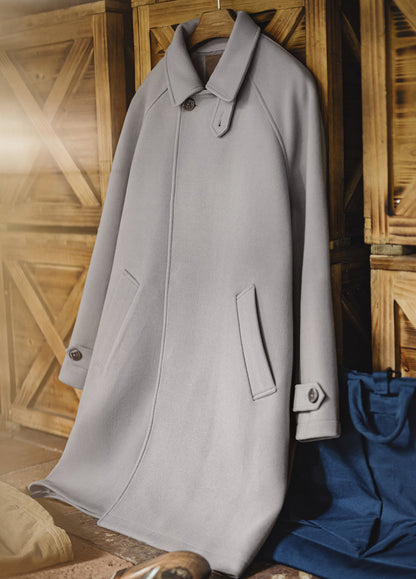 German Retro Mid-Length Oversized Outerwear Business And Leisure Men's Coat - Harmony Gallery