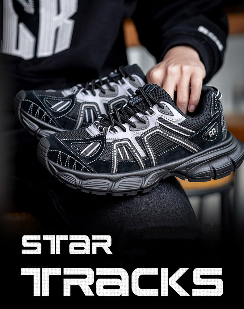 American Retro Thick-Soled Height-Enhancing Functional Men's Sports Shoes - Harmony Gallery