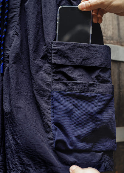 American Multi-Pocket Quick-Drying Function Thin Drawstring Men's Shorts - Harmony Gallery