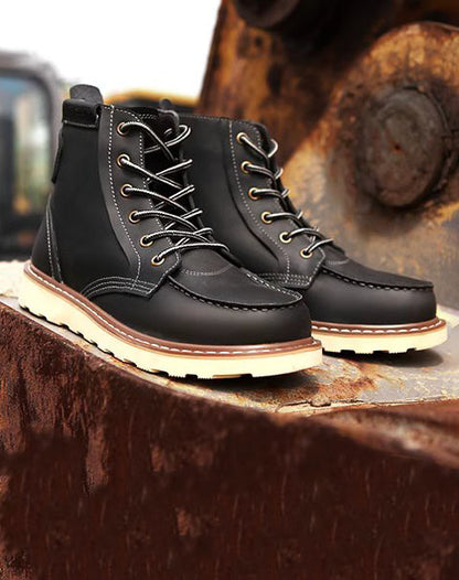 American Retro 875 Velvet Leather Versatile Martin Men's Boot - Harmony Gallery