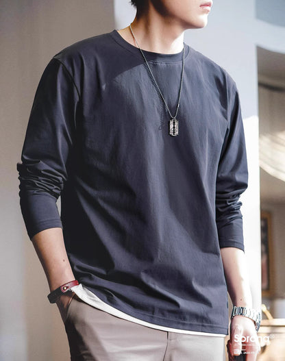 American Sorona Cool Quick-Drying Antibacterial Men's Sweater - Harmony Gallery