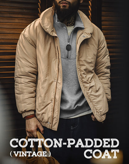 American Retro Thickened Cotton Coat Warm Cold-Proof Men's Jacket - Harmony Gallery