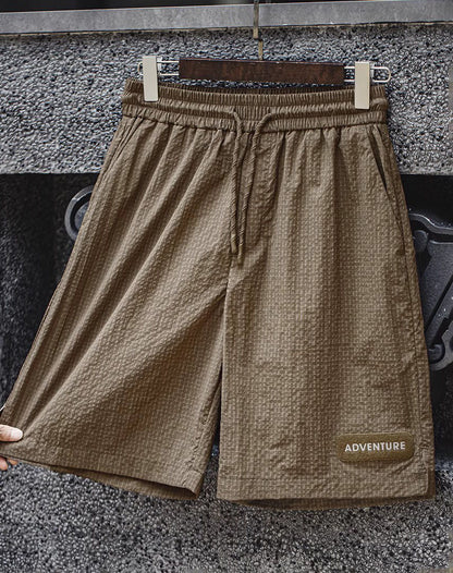 Workwear American Plaid Functional Woven Men's Shorts - Harmony Gallery