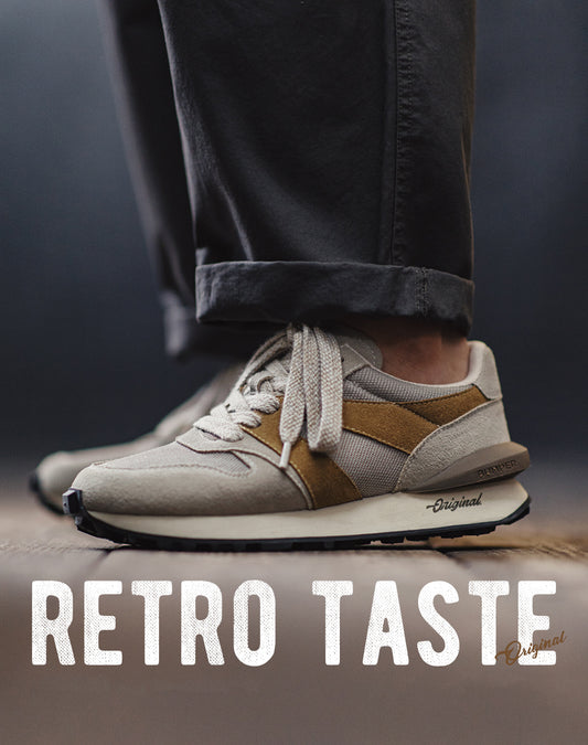 Forrest Gump Jogging Breathable Thick Bottom Waffle Men's Sports Shoes - Harmony Gallery