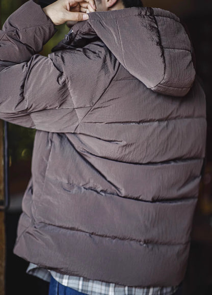 American 90 White Wear Outside Warm Cold-Proof Bread Men's Jacket - Harmony Gallery
