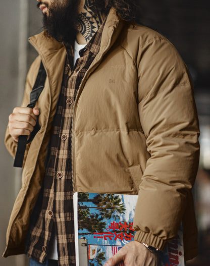 American Water Proof 90 White Duck Down Outdoor Warm Men's Jacket - Harmony Gallery