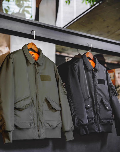 American Retro CWU45P Military Pilot Bomber Waterproof Men's Jacket - Harmony Gallery