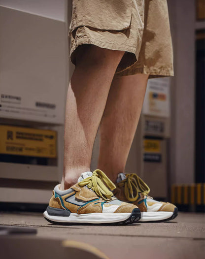 British Oasis Retro Dissolving Thick-Soled Men's Sports Shoes - Harmony Gallery