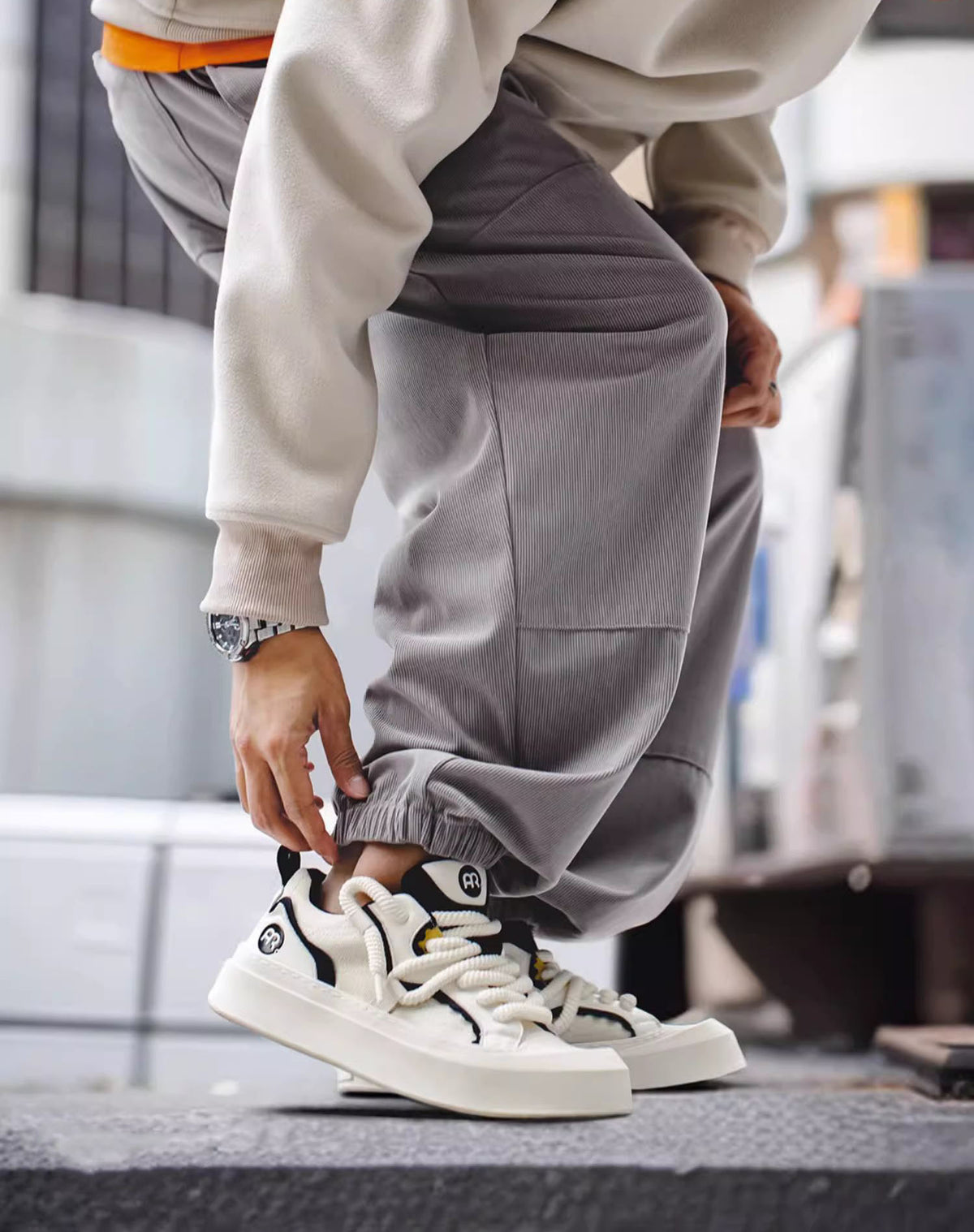 Electric Shark Big Head Breathable Cute Men's Casual Shoes - Harmony Gallery