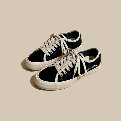 Matte Leather Authentic Flat Bottom Simple Women's Shoes - Harmony Gallery