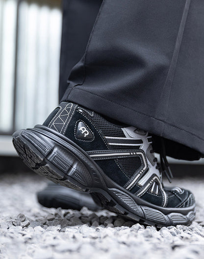 American Retro Thick-Soled Height-Enhancing Functional Men's Sports Shoes - Harmony Gallery