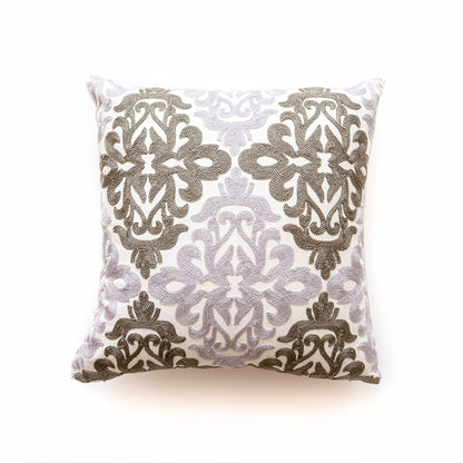 Vibrant Boho Fiesta Colorful Pom-Pom Embroidered Decorative Throw Pillows - Harmony Gallery