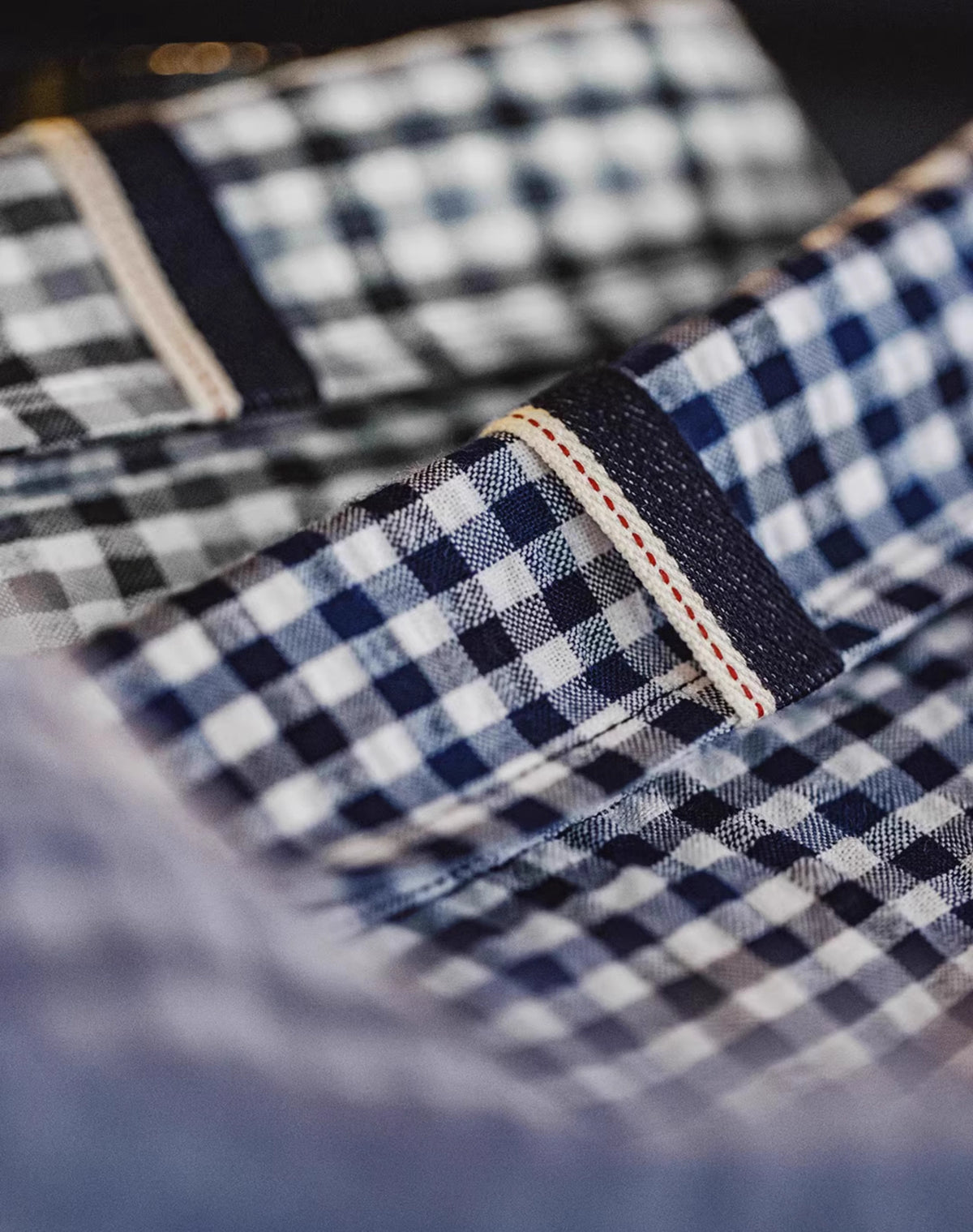 American Retro Workwear Plaid Anti-Wrinkle Men's Shirt - Harmony Gallery
