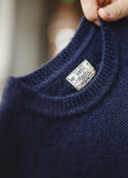American Retro Pullover Wearable With Knitwear And Fleece-Lined Men's Sweater - Harmony Gallery