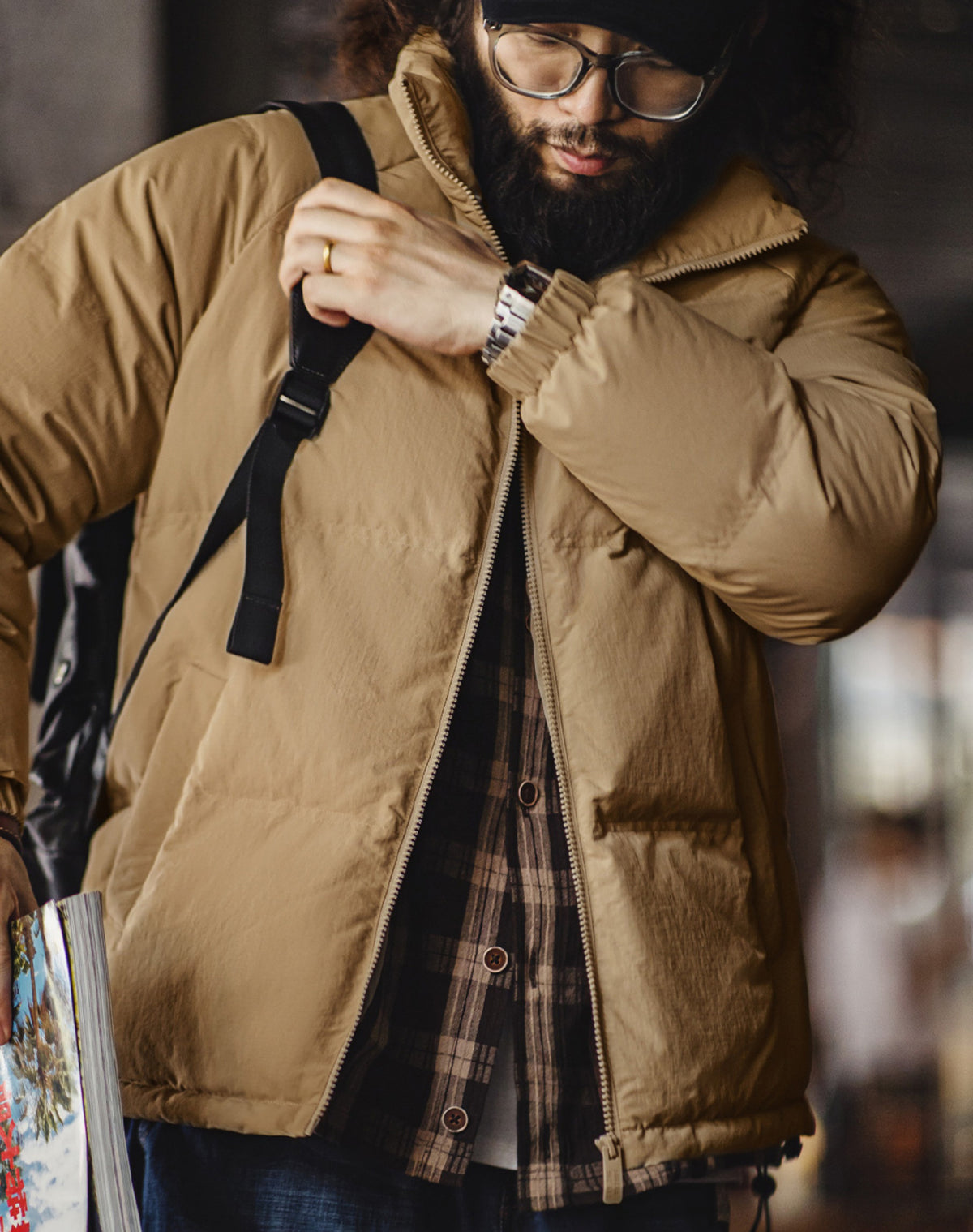American Water Proof 90 White Duck Down Outdoor Warm Men's Jacket - Harmony Gallery