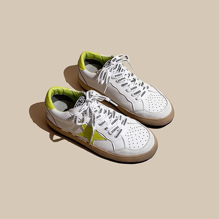 German Training Flat Leather Sport Women's Shoes - Harmony Gallery