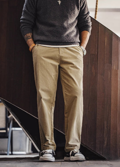 American Retro Casual Corduroy Button Decoration Men's Trousers - Harmony Gallery