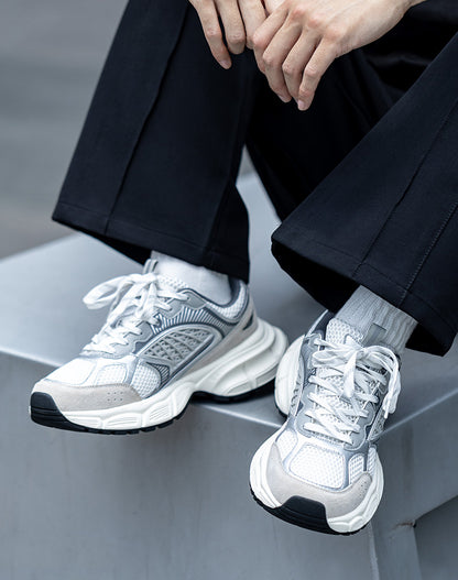 Jogging Retro Breathable Height-Enhancing Unisex Sports Shoes - Harmony Gallery