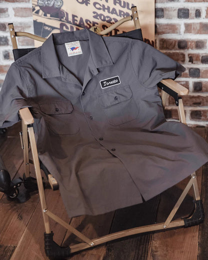 American Retro Toretto Tough Guy Lapel Thin Men's Shirt - Harmony Gallery