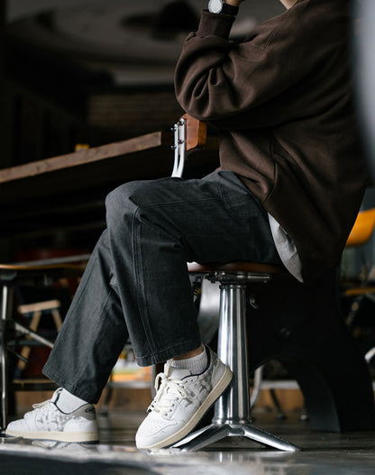 American Road Phantom White Thick-Soled Sports All-Match Men's Casual Shoes - Harmony Gallery