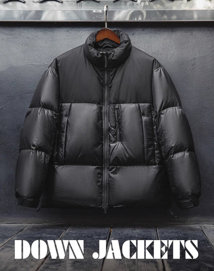 American Black Warrior Down White Duck Thickened Cold-Proof Men's Jacket - Harmony Gallery