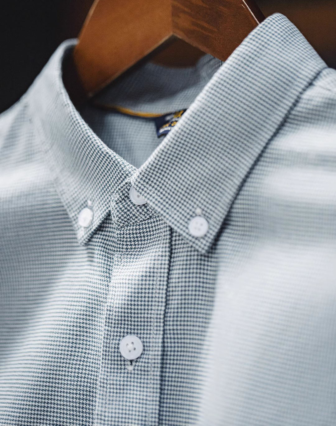 American Casual Button Cotton Commuter Business Plaid Men's Shirt - Harmony Gallery