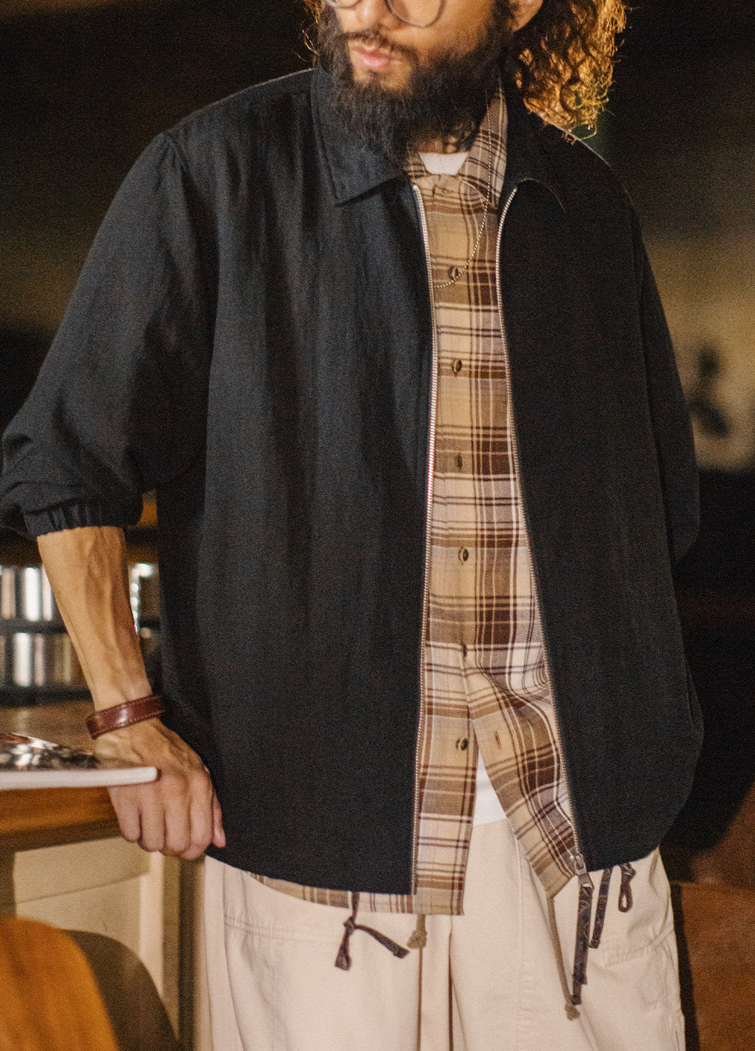 American Lyocell Linen Old Money With Premium Sense Business Men's Jacket