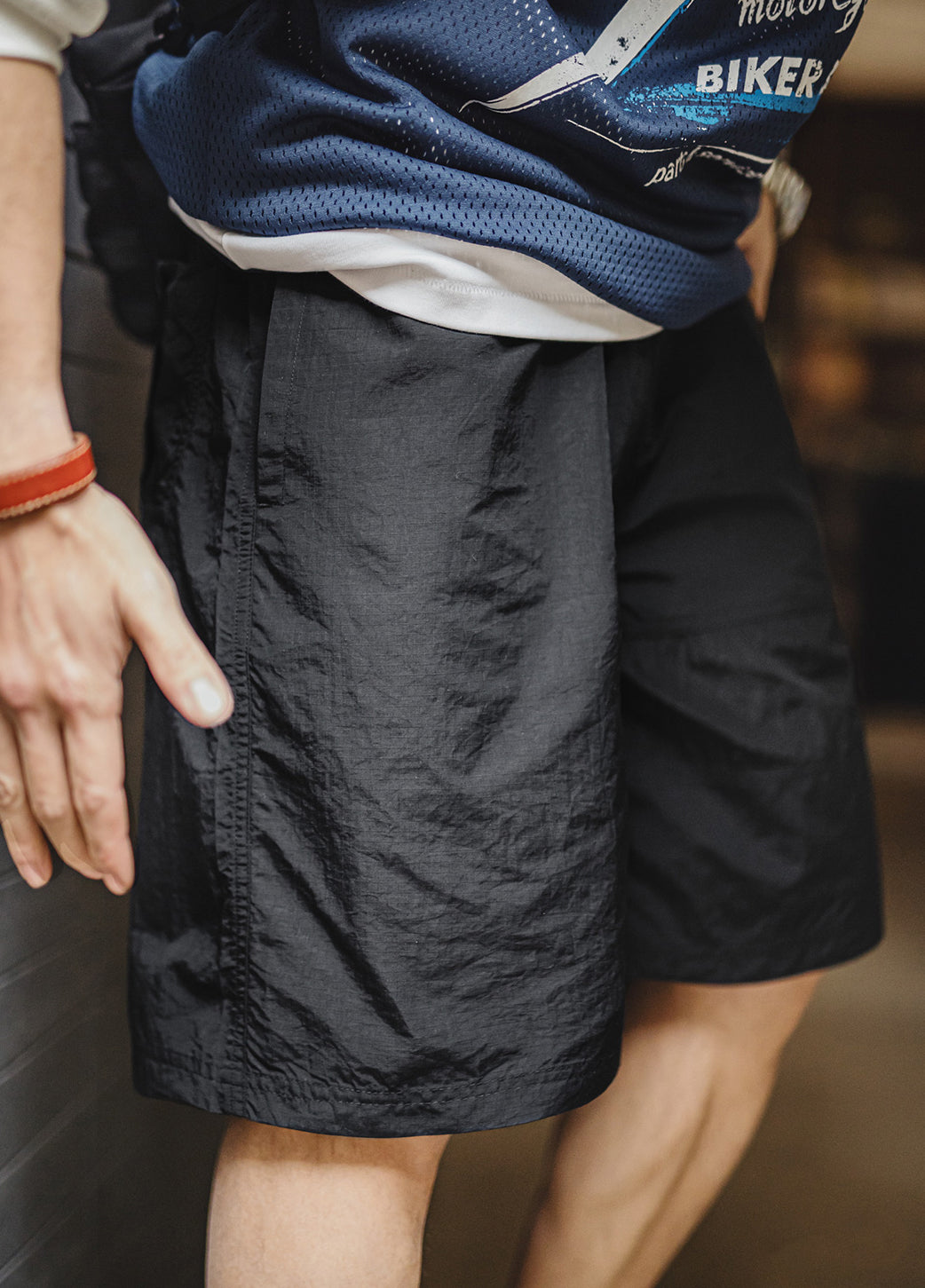 American Mountain Functional Straight Thin Quick-Drying Beach Men's Shorts - Harmony Gallery