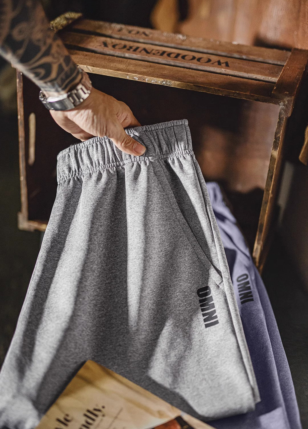 American Easy Pants Jogger Sweatpants Air Layer Anti-Wrinkle Men's Trousers - Harmony Gallery