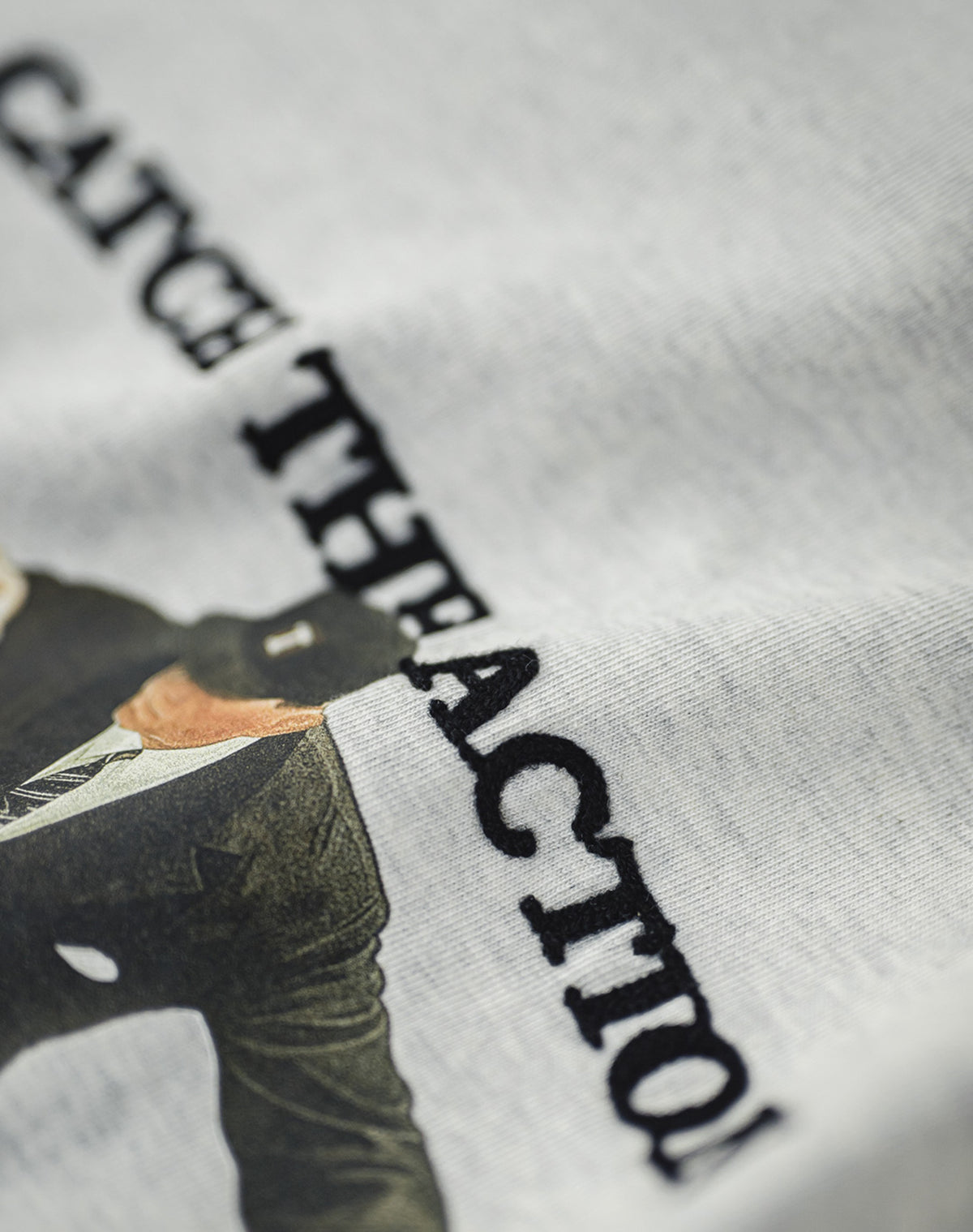 American Retro Baseball Print Heavy Letter Embroidery Loose Men's Sweater - Harmony Gallery