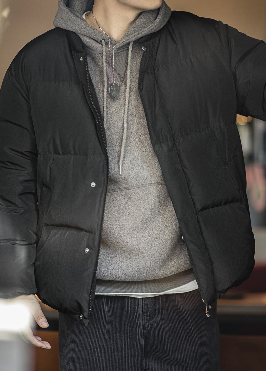 American Casual Down White Duck Down Warm Thick Men's Jacket - Harmony Gallery