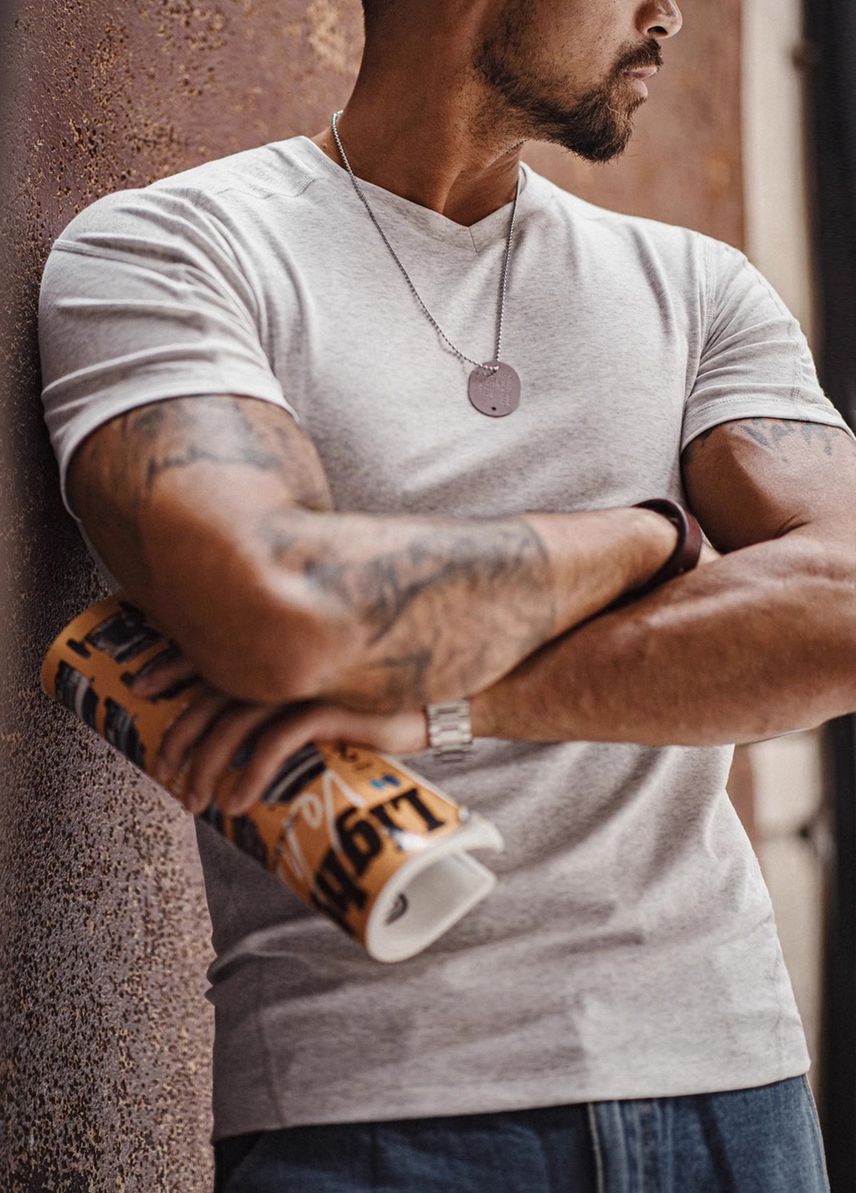 American Lyocell Cool Quick-Drying Fitness Clothes Slim Men's T-Shirt - Harmony Gallery