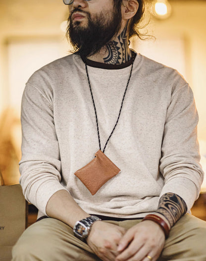 American Casual Floral Yarn Blended Knitwear Pullover Men's Sweater - Harmony Gallery