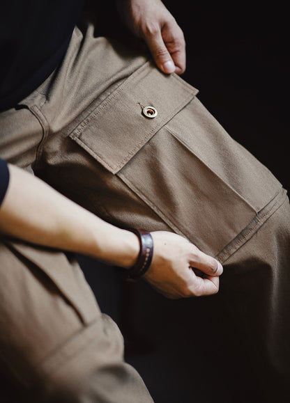 American Woven M43 Modified Herringbone Pattern Pocket Men's Trousers