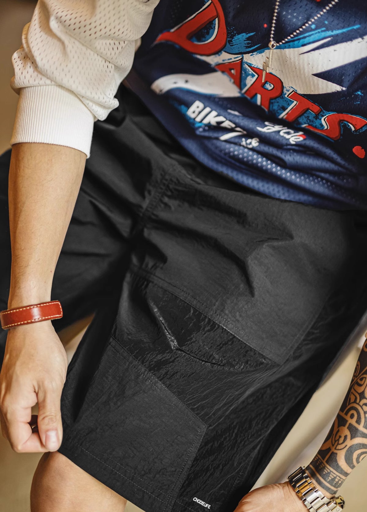 American Mountain Functional Straight Thin Quick-Drying Beach Men's Shorts - Harmony Gallery