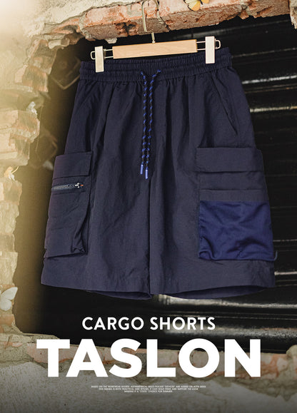 American Multi-Pocket Quick-Drying Function Thin Drawstring Men's Shorts - Harmony Gallery