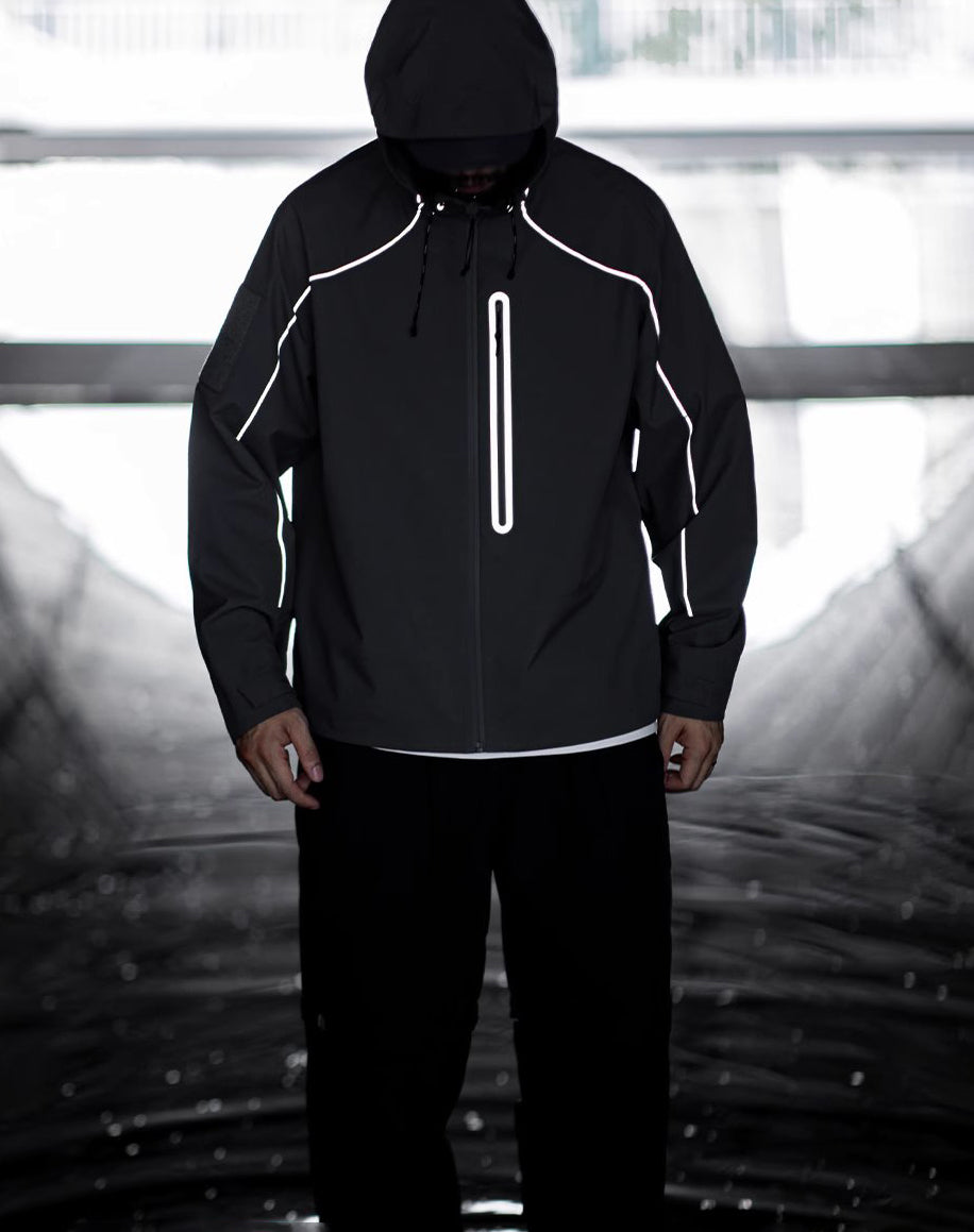 American Lightsaber Functional Reflective Three-Proof Wear-Resistant Mountaineering Men's Jacket - Harmony Gallery