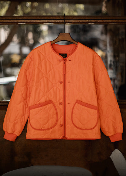 American Quilted M65 Cotton Short Thin With Lining Base Baseball Men's Jacket