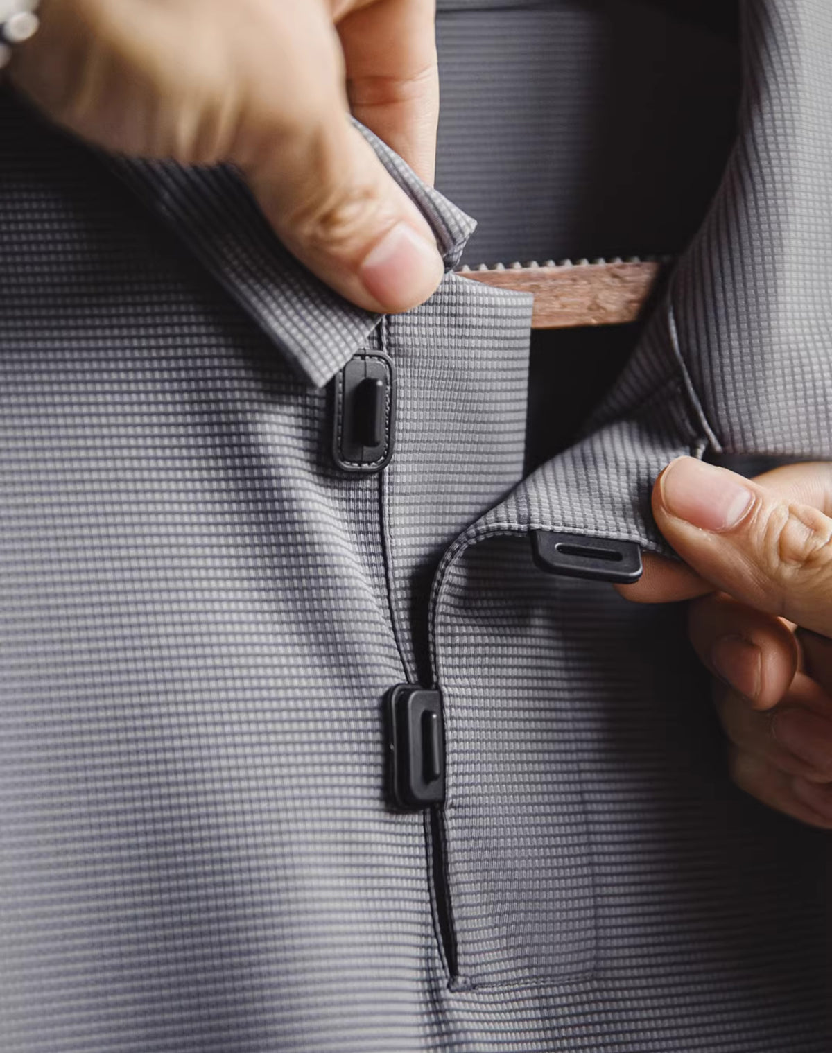 American Technology Cool Polo Breathable Ice Silk Men's T-Shirt - Harmony Gallery