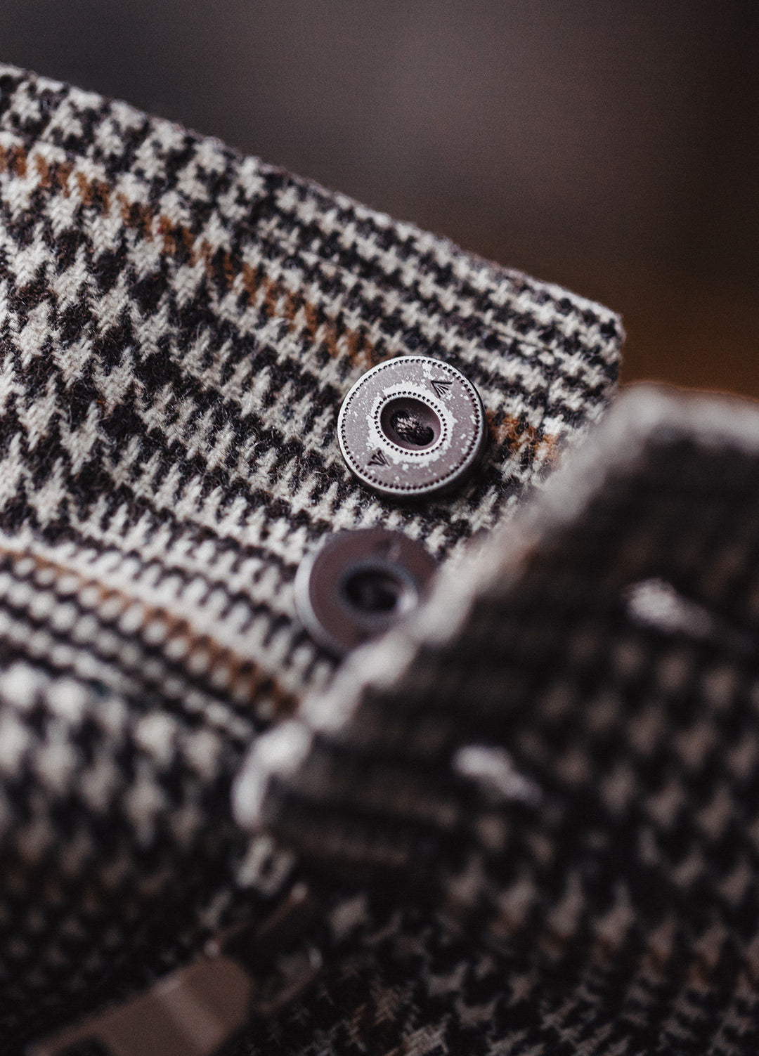 American Houndstooth Harrington G9 Old Money Harrington Men's Jacket