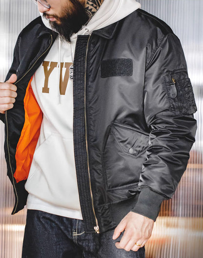 American Retro CWU45P Military Pilot Bomber Waterproof Men's Jacket - Harmony Gallery