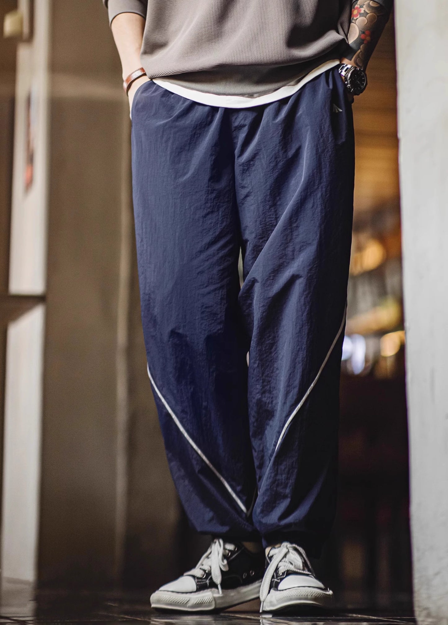 American ARMY Contrast Color Sports Lightweight Men's Trousers - Harmony Gallery