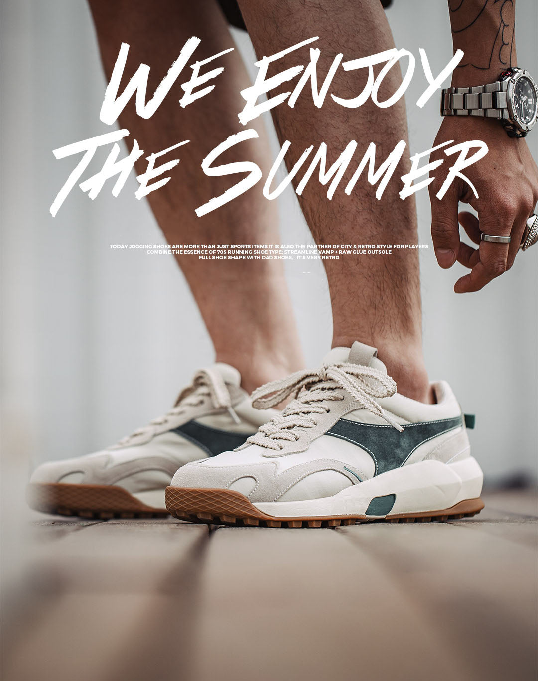 American Retro Low Top Daddy Jogging Men's Sports Shoes - Harmony Gallery