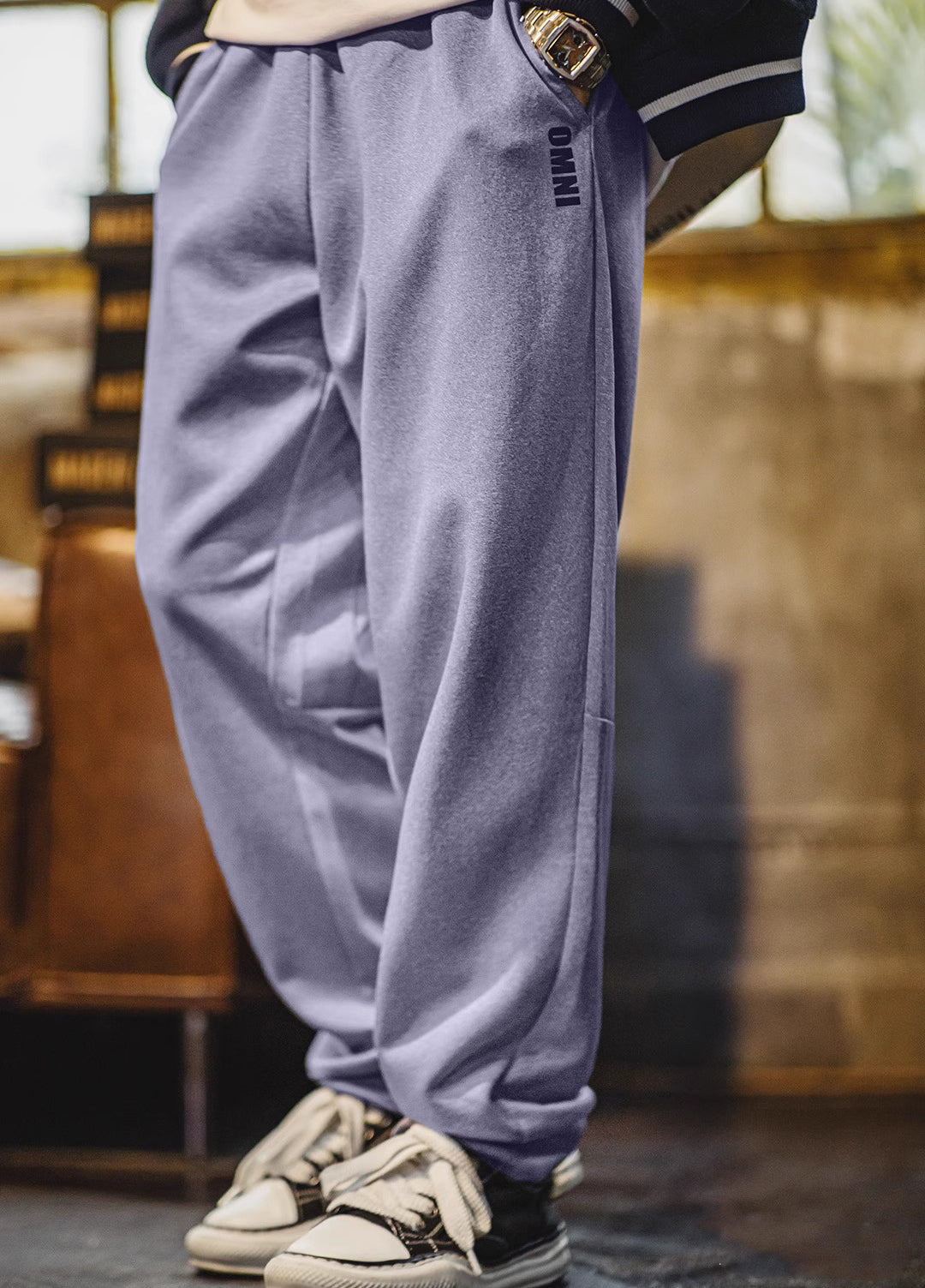 American Easy Pants Jogger Sweatpants Air Layer Anti-Wrinkle Men's Trousers - Harmony Gallery