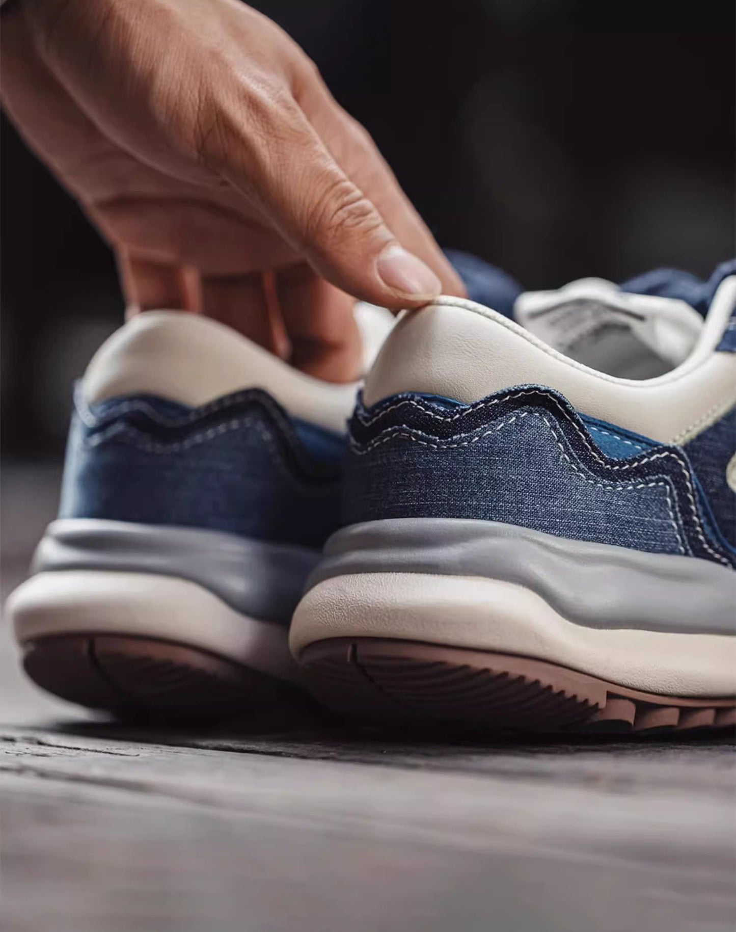 Dissolved Ying Retro All-Match Jogging Bread Men's Sports Shoes - Harmony Gallery