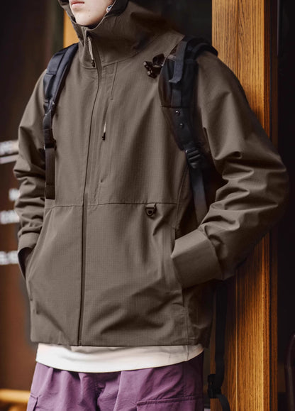 Mountaineering Outdoor Windproof Waterproof Hard Shell Hiking Men's Jacket - Harmony Gallery