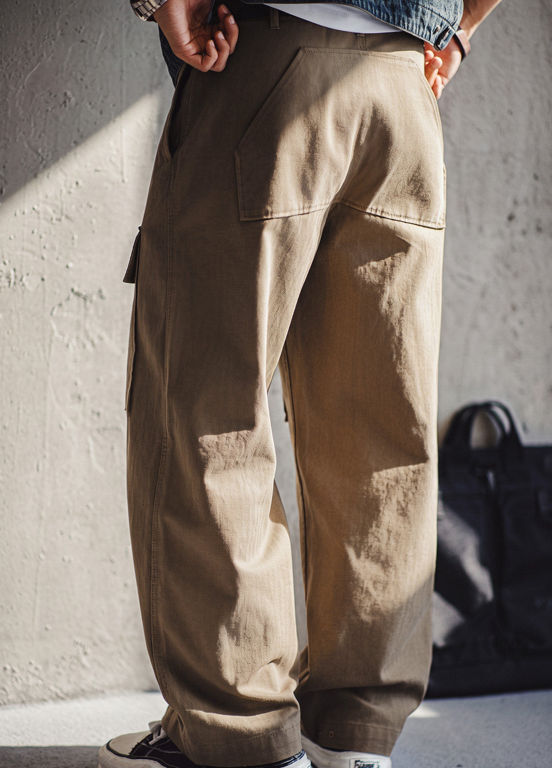 American Woven M43 Modified Herringbone Pattern Pocket Men's Trousers