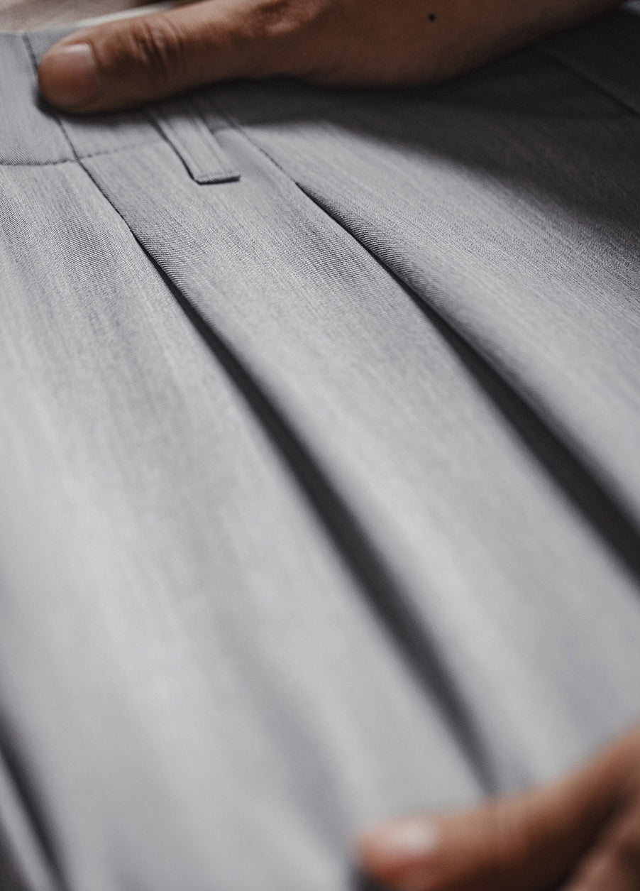 American Old Money Straight-Leg Clean Fit Loose Anti-Wrinkle Men's Trousers