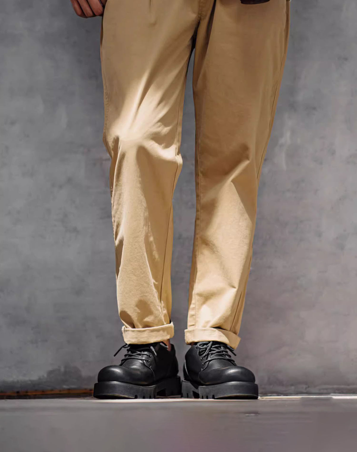 Square-toe Derby Matte Casual Leather Versatile Men's Dress Shoes - Harmony Gallery