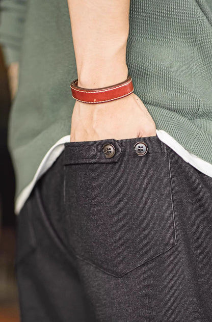 American Retro Heavyweight Workwear Wool Men's Trousers - Harmony Gallery